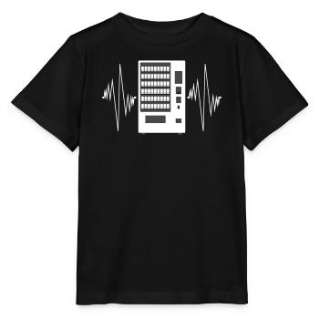 Distributeur automatique de snacks à écran tactile Pulse - T-shirt bio MINI CREATOR Stanley/Stella Enfant - noir - Devant - Mikhail (115cm)