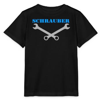 Tournevis, tournevis culte ........................ - T-shirt bio MINI CREATOR Stanley/Stella Enfant - noir - Devant - Mikhail (115cm)