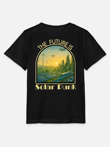 Solar_Punk2 - Stanley/Stella Kinder T-Shirt MINI CREATOR  - Schwarz