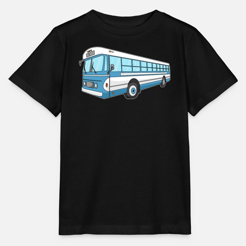 Bus - Stanley/Stella Kinder T-Shirt MINI CREATOR - Schwarz