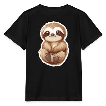 Paresse - T-shirt bio MINI CREATOR Stanley/Stella Enfant - noir - Devant - Mikhail (115cm)