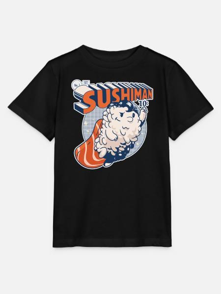 Super Sushi - Stanley/Stella Kinder T-Shirt MINI CREATOR - Schwarz