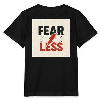 Conception de choc de puissance motivationnelle - T-shirt bio MINI CREATOR Stanley/Stella Enfant - noir - Devant - Mikhail (115cm)