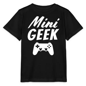 Geek Junior - T-shirt bio MINI CREATOR Stanley/Stella Enfant - noir - Devant - Mikhail (115cm)