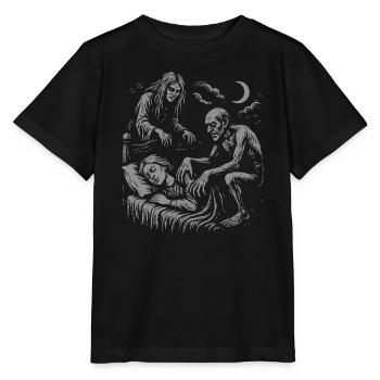Juments et étrangleurs - Cauchemars fantomatiques - T-shirt bio MINI CREATOR Stanley/Stella Enfant - noir - Devant - Mikhail (115cm)