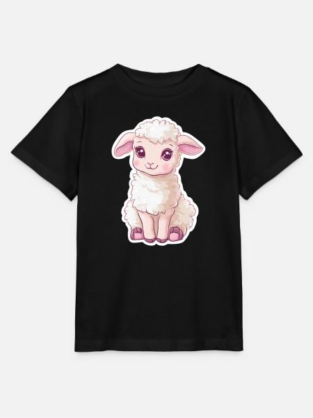 Schaf - Stanley/Stella Kinder T-Shirt MINI CREATOR - Schwarz