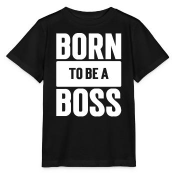 Fierté et Ambition Motivation - T-shirt bio MINI CREATOR Stanley/Stella Enfant - noir - Devant - Mikhail (115cm)