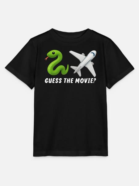 Errate den Film Lustig Humorvoll - Stanley/Stella Kinder T-Shirt MINI CREATOR - Schwarz