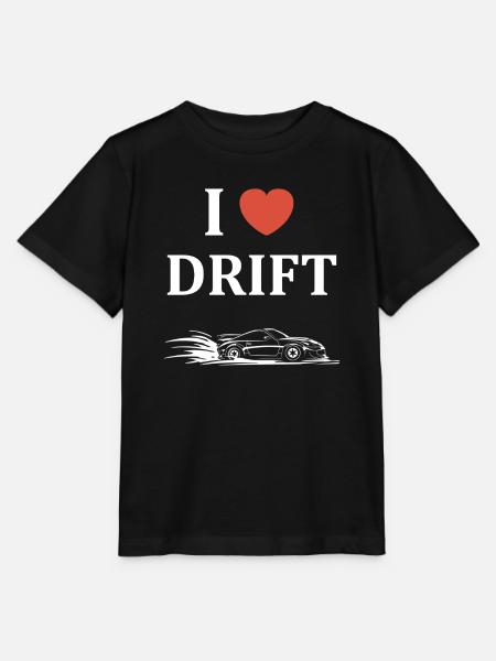 Spaß Drift Autorennen - Stanley/Stella Kinder T-Shirt MINI CREATOR - Schwarz