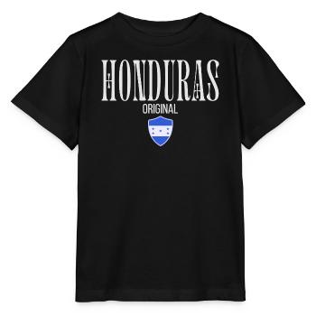 Ursprünglich aus Honduras, geboren in Honduras - Stanley/Stella Kinder T-Shirt MINI CREATOR  - Schwarz - Vorne - Mikhail (115cm)