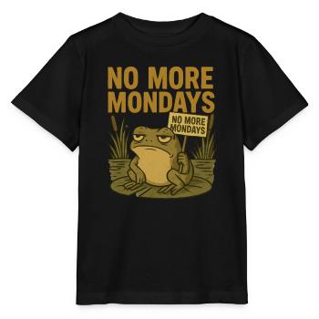 Grenouille frappante - T-shirt bio MINI CREATOR Stanley/Stella Enfant - noir - Devant - Mikhail (115cm)