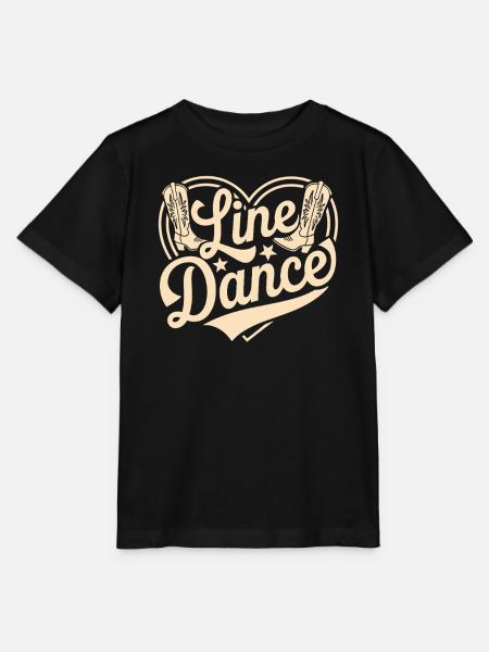 Linedance - Stanley/Stella Kinder T-Shirt MINI CREATOR  - Schwarz