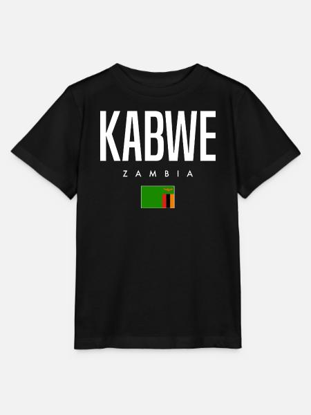 Kabwe Sambia - Stanley/Stella Kinder T-Shirt MINI CREATOR - Schwarz