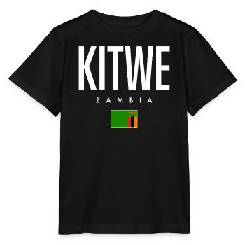 Kitwe Sambia - Stanley/Stella Kinder T-Shirt MINI CREATOR  - Schwarz - Vorne - Mikhail (115cm)