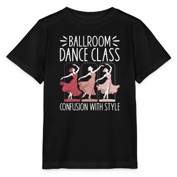 Ballroom Tanzschule Tanzlehrer Ballsaal Geschenk - Stanley/Stella Kinder T-Shirt MINI CREATOR  - Schwarz - Vorne - Mikhail (115cm)