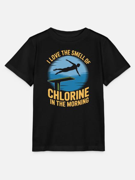 Kunstspringen Turmspringer Sprungbrett - Stanley/Stella Kinder T-Shirt MINI CREATOR - Schwarz