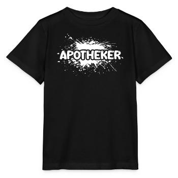 Job Apotheker - Stanley/Stella Kinder T-Shirt MINI CREATOR  - Schwarz - Vorne - Mikhail (115cm)