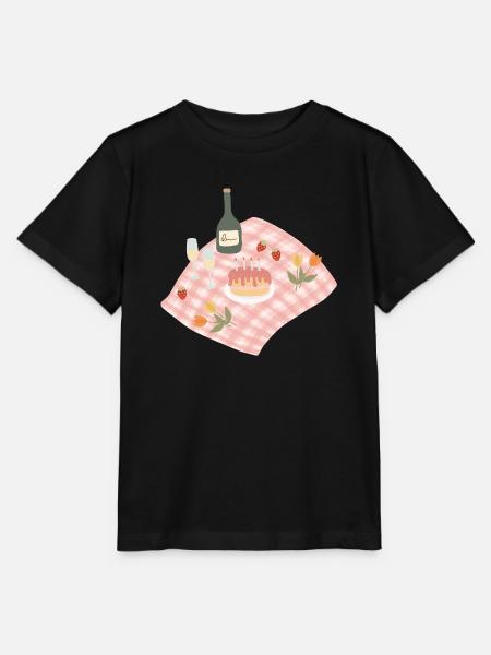 Feier Picknick Party Design - Stanley/Stella Kinder T-Shirt MINI CREATOR  - Schwarz
