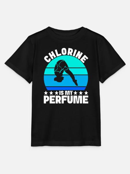 Kunstspringen Turmspringer Sprungbrett - Stanley/Stella Kinder T-Shirt MINI CREATOR - Schwarz
