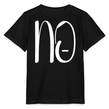 Contre les nazis - T-shirt bio MINI CREATOR Stanley/Stella Enfant - noir - Devant - Mikhail (115cm)