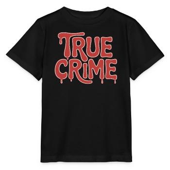 True Crime - Conception de sang de tueur - T-shirt bio MINI CREATOR Stanley/Stella Enfant - noir - Devant - Mikhail (115cm)