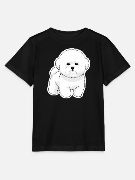 Bichon Mignon - Stanley/Stella Kinder T-Shirt MINI CREATOR  - Schwarz