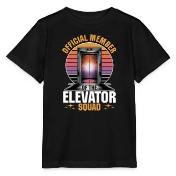 Elevator toddler & kids - Stanley/Stella MINI CREATOR Kids’ T-Shirt - black - Front - Mikhail (115cm)