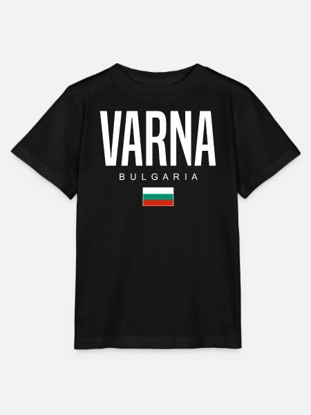 Varna Bulgarien - Stanley/Stella Kinder T-Shirt MINI CREATOR - Schwarz