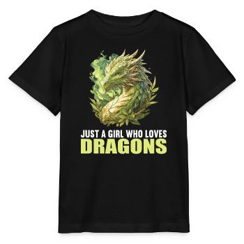 Dragon Dragon - T-shirt bio MINI CREATOR Stanley/Stella Enfant - noir - Devant - Mikhail (115cm)
