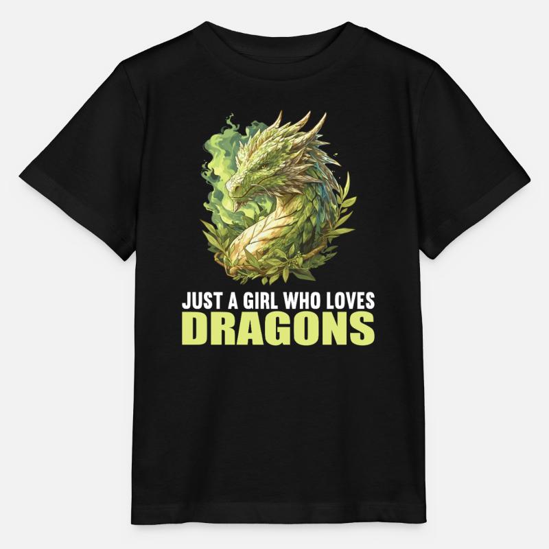 Drachen Drache - Stanley/Stella Kinder T-Shirt MINI CREATOR  - Schwarz