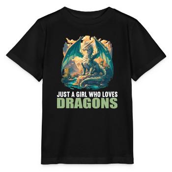 Dragon Dragon - T-shirt bio MINI CREATOR Stanley/Stella Enfant - noir - Devant - Mikhail (115cm)