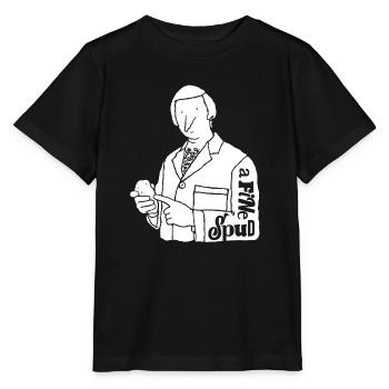 Ein feiner Spud - Stanley/Stella Kinder T-Shirt MINI CREATOR  - Schwarz - Vorne - Mikhail (115cm)