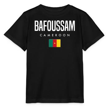 Bafoussam Kamerun Kameruner - Stanley/Stella Kinder T-Shirt MINI CREATOR  - Schwarz - Vorne - Mikhail (115cm)