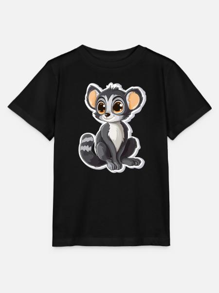 Lemur - Stanley/Stella Kinder T-Shirt MINI CREATOR - Schwarz