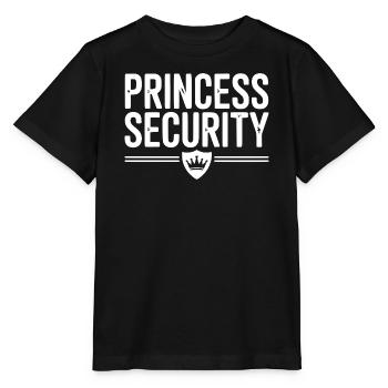 Sécurité de la princesse - T-shirt bio MINI CREATOR Stanley/Stella Enfant - noir - Devant - Mikhail (115cm)