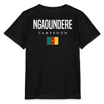 Ngaoundere Kamerun Kameruner - Stanley/Stella Kinder T-Shirt MINI CREATOR  - Schwarz - Vorne - Mikhail (115cm)