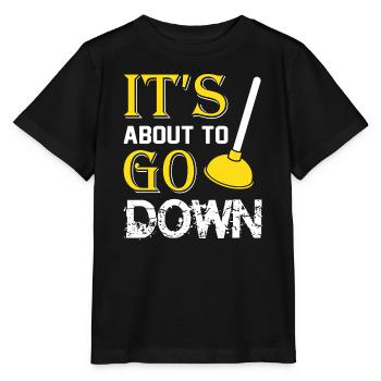 Heating Engineer Heating Construction Plumber Plumber - Stanley/Stella MINI CREATOR Kids’ T-Shirt - black - Front - Mikhail (115cm)