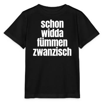 Widda Fümmen Zwanzisch fête déjà ses 50 ans - T-shirt bio MINI CREATOR Stanley/Stella Enfant - noir - Devant - Mikhail (115cm)