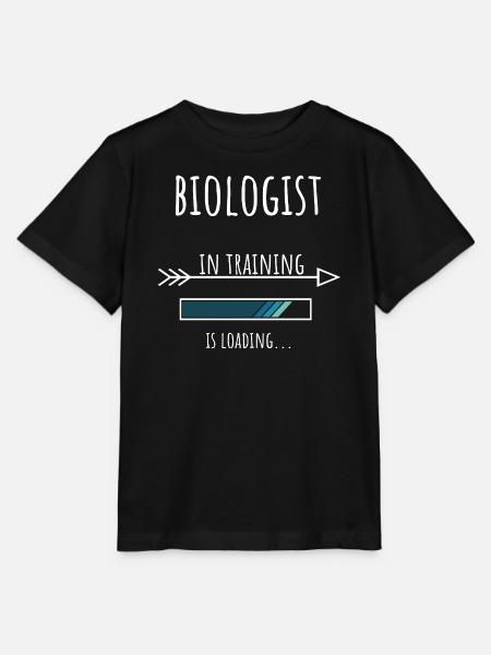 Biologist Geschenk Beruf Ausbildung Biologe - Stanley/Stella Kinder T-Shirt MINI CREATOR  - Schwarz