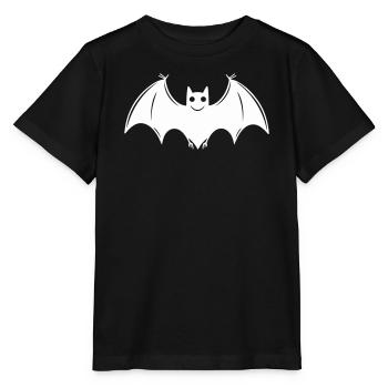 Chauve-souris - T-shirt bio MINI CREATOR Stanley/Stella Enfant - noir - Devant - Mikhail (115cm)