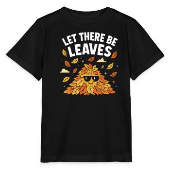 Autumn leaves Autumn leaves Autumn leaves Autumn leaves - Stanley/Stella MINI CREATOR Kids’ T-Shirt - black - Front - Mikhail (115cm)