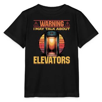 Elevator toddler & kids - Stanley/Stella MINI CREATOR Kids’ T-Shirt - black - Front - Mikhail (115cm)