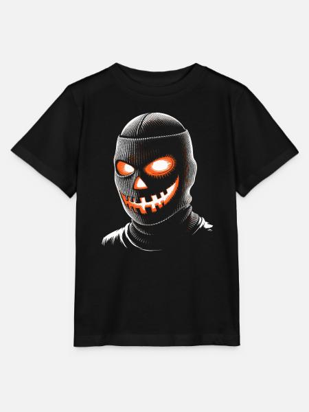 Halloween Kürbis Zombie Monster - Stanley/Stella Kinder T-Shirt MINI CREATOR  - Schwarz