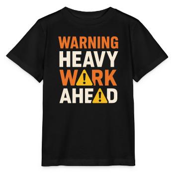 Straßenbauteam Asphalt Betonmannschaft - Stanley/Stella Kinder T-Shirt MINI CREATOR  - Schwarz - Vorne - Mikhail (115cm)