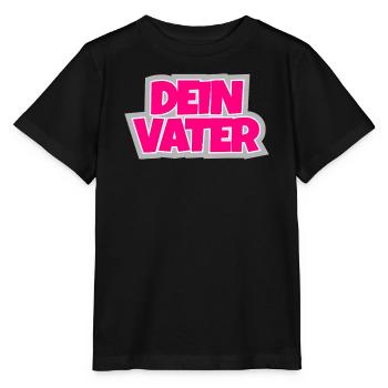 Dein Vater - die ironische Fortsetzung. - Stanley/Stella Kinder T-Shirt MINI CREATOR  - Schwarz - Vorne - Mikhail (115cm)