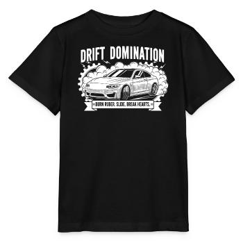 Drift Domination - Stanley/Stella MINI CREATOR Kids’ T-Shirt - black - Front - Mikhail (115cm)