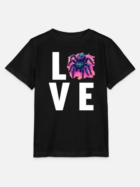 Taranteln Tarantel - Stanley/Stella Kinder T-Shirt MINI CREATOR - Schwarz