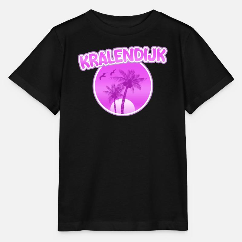 KRALENDIJK - T-shirt bio MINI CREATOR Stanley/Stella Enfant - noir
