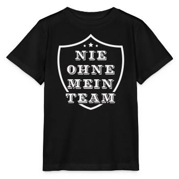 Mon équipe - T-shirt bio MINI CREATOR Stanley/Stella Enfant - noir - Devant - Mikhail (115cm)