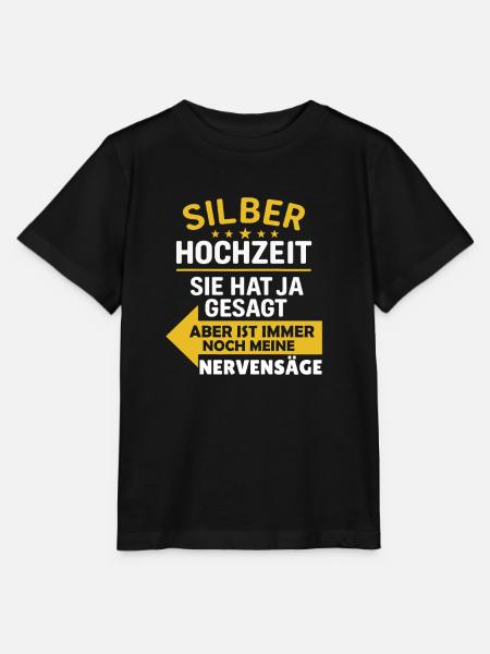 Sarkastisches Hochzeitsgeschenk - Stanley/Stella Kinder T-Shirt MINI CREATOR - Schwarz